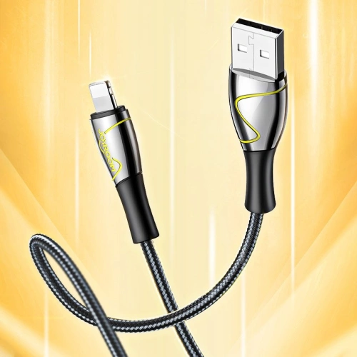 Kup Kabel Joyroom Mermaid Series USB/Lightning 2,4A 2m černý (S-2030K6) - JYR247 - {ean13} - Sklep Home Screen