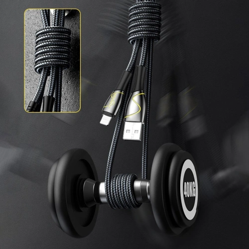 Kup Kabel Joyroom Mermaid Series USB/Lightning 2,4A 2m černý (S-2030K6) - JYR247 - {ean13} - Sklep Home Screen