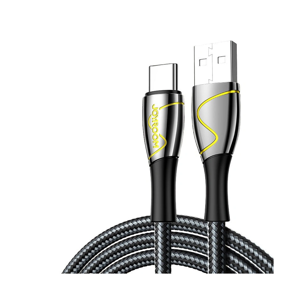 Kabel Joyroom Mermaid Series USB/USB-C 3A 2m czarny (S-2030K6)