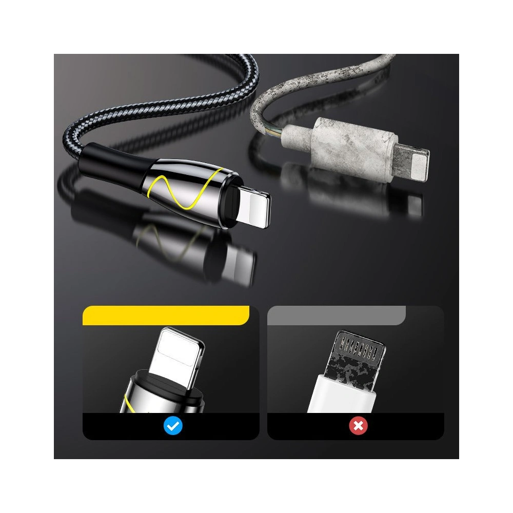 Kabel Joyroom Mermaid Series USB 3.1/USB-C 3A 1,2m czarny (S-1230K6)