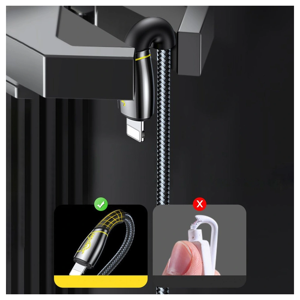 Kabel Joyroom Mermaid Series USB 3.1/USB-C 3A 1,2m czarny (S-1230K6)