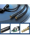 Kup Kabel Joyroom AUX-Verteiler 3,5mm Mini-Klinke (männlich)/2x 3,5mm Mini-Klinke (weiblich) 0,2m schwarz (SY-A04) - JYR251 - {ean13} - Sklep Home Screen