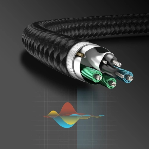 Kup Kabel Joyroom AUX-Verteiler 3,5mm Mini-Jack (weiblich)/2x 3,5mm Mini-Jack (männlich - Mikrofon und Kopfhörer) 0,2m schwarz (SY-A05) - JYR252 - {ean13} - Sklep Home Screen