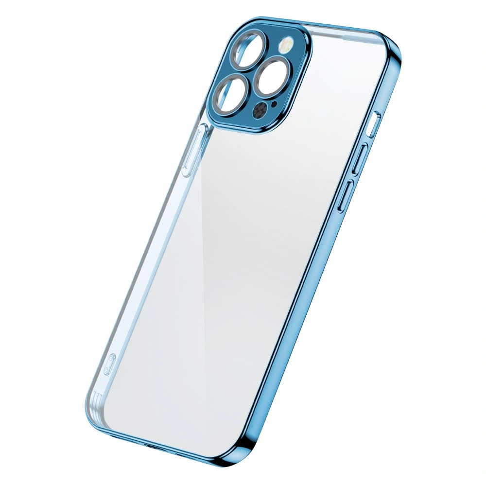 Etui Joyroom Chery Mirror Case Apple iPhone 13 Pro niebieski (JR-BP908 sea blue)