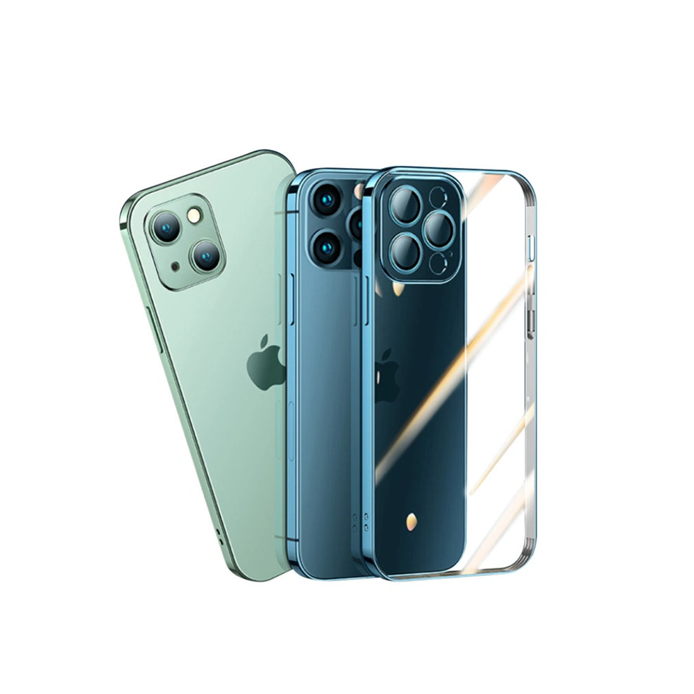 Etui Joyroom Chery Mirror Case Apple iPhone 13 Pro niebieski (JR-BP908 sea blue)