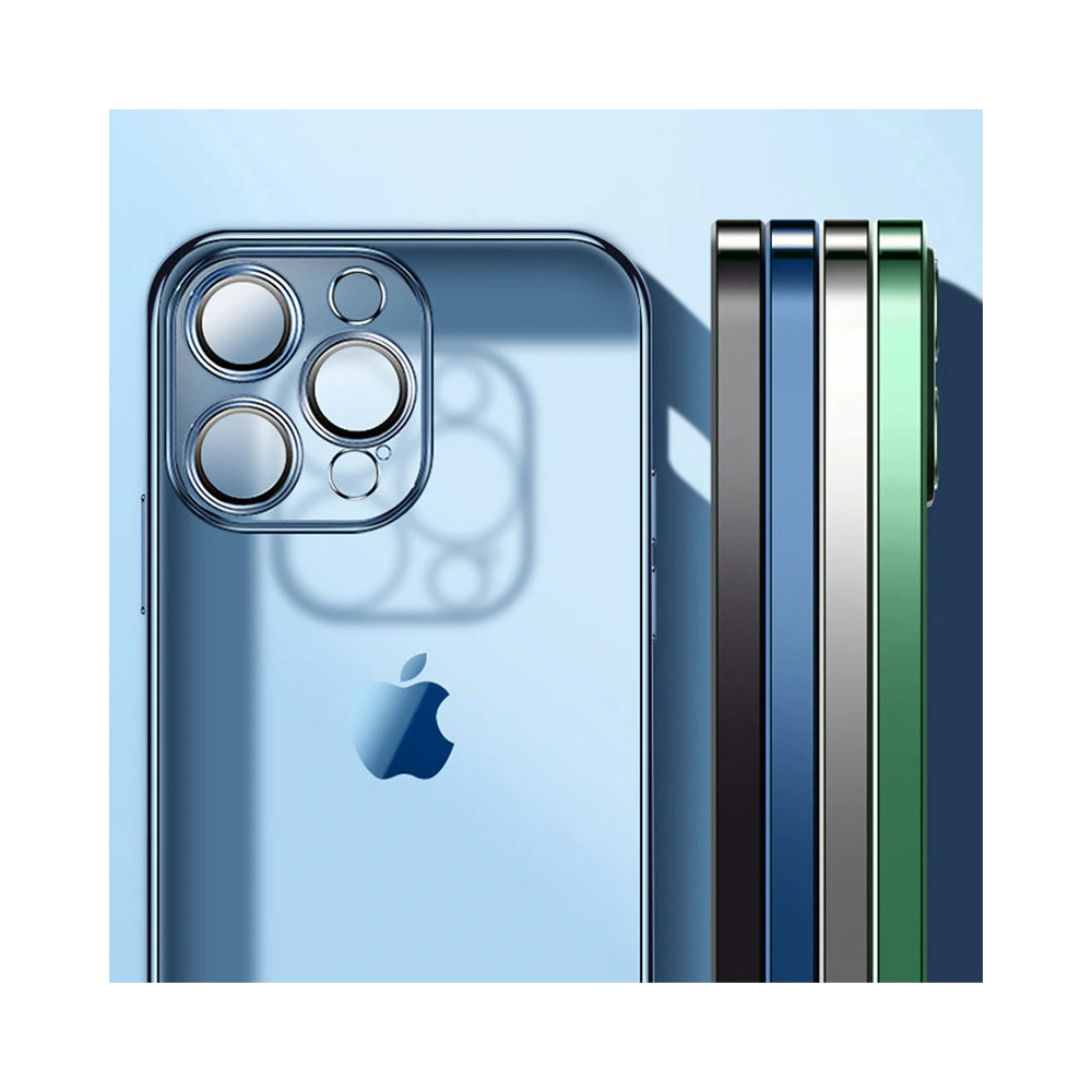 Etui Joyroom Chery Mirror Case Apple iPhone 13 Pro niebieski (JR-BP908 sea blue)