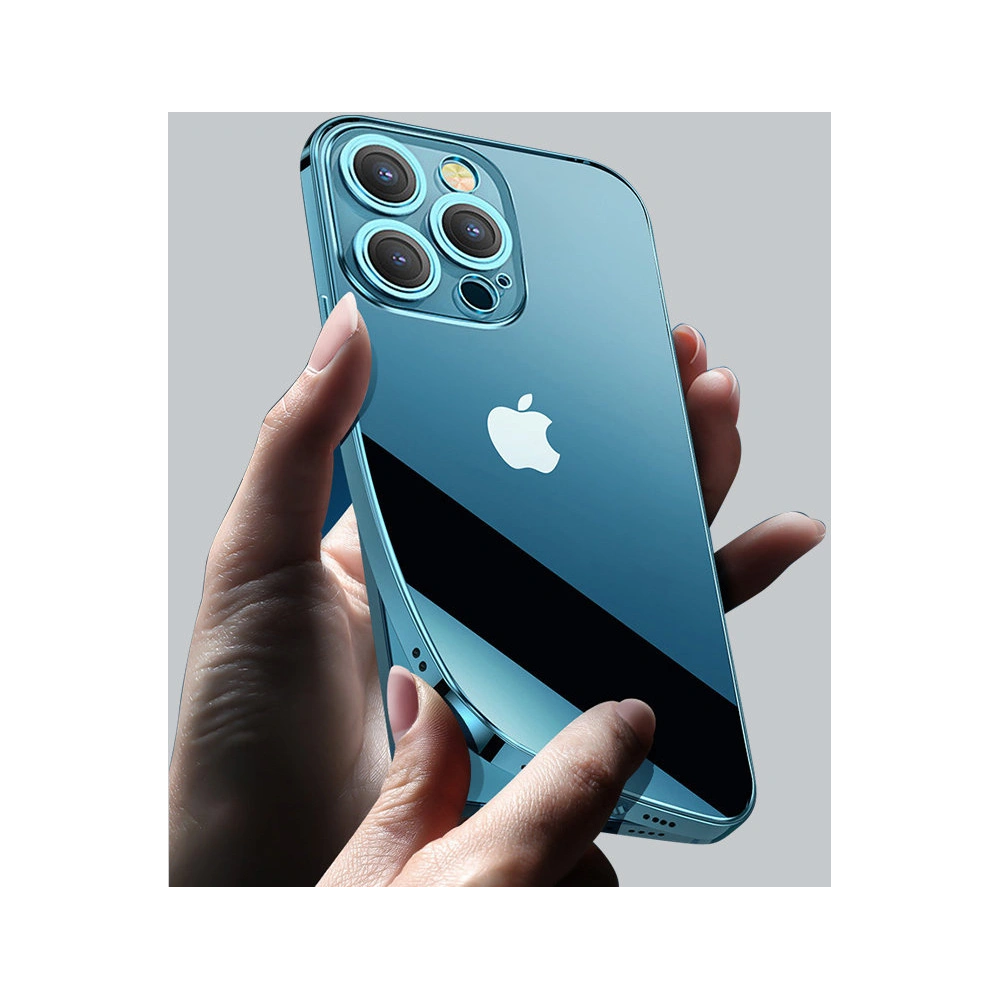 Etui Joyroom Chery Mirror Case Apple iPhone 13 Pro srebrny (JR-BP908 silver)