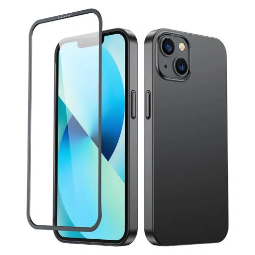 Kup Etui Joyroom 360 Full Case + sticlă Apple iPhone 13 negru (JR-BP927 black) - JYR272 - {ean13} - Sklep Home Screen
