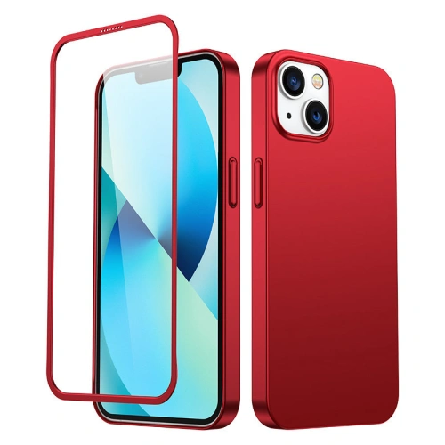 Kup Etui Joyroom 360 Full Case + szkło Apple iPhone 13 piros (JR-BP927 red) - JYR273 - {ean13} - Sklep Home Screen