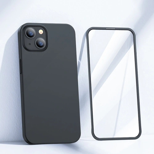Kup Etui Joyroom 360 Full Case + sticlă Apple iPhone 13 negru (JR-BP927 black) - JYR272 - {ean13} - Sklep Home Screen