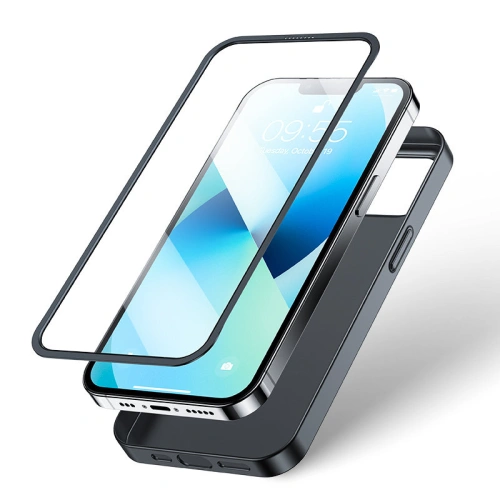 Kup Etui Joyroom 360 Full Case + sticlă Apple iPhone 13 negru (JR-BP927 black) - JYR272 - {ean13} - Sklep Home Screen