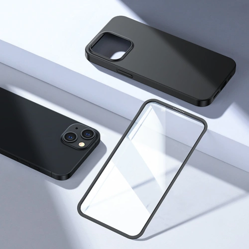Kup Etui Joyroom 360 Full Case + sticlă Apple iPhone 13 negru (JR-BP927 black) - JYR272 - {ean13} - Sklep Home Screen