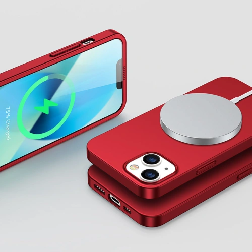 Kup Etui Joyroom 360 Full Case + sklo Apple iPhone 13 červené (JR-BP927 red) - JYR273 - {ean13} - Sklep Home Screen