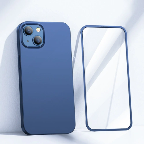 Kup Etui Joyroom 360 Full Case + sklo Apple iPhone 13 modré (JR-BP927 blue) - JYR274 - {ean13} - Sklep Home Screen