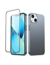 Case Joyroom 360 Full Case + Glas für Apple iPhone 13 grau (JR-BP927 tarnish)