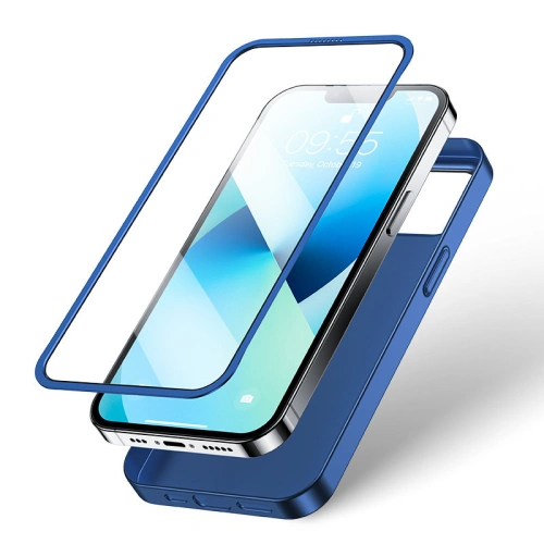 Kup Etui Joyroom 360 Full Case + sklo Apple iPhone 13 modré (JR-BP927 blue) - JYR274 - {ean13} - Sklep Home Screen