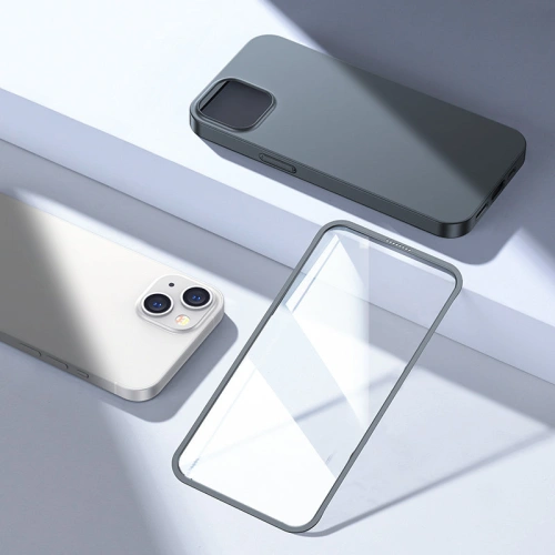 Kup Case Joyroom 360 Full Case + Glas für Apple iPhone 13 grau (JR-BP927 tarnish) - JYR275 - {ean13} - Sklep Home Screen