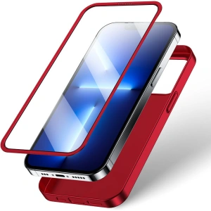 Buy Joyroom 360 Full Case + tempered glass Apple iPhone 13 Pro Max (JR-BP928 red) - JYR277 - {ean13} - Home Screen Store Europe