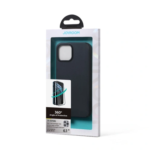 Buy Joyroom 360 Full Case + tempered glass Apple iPhone 13 Pro (JR-BP935 black) - JYR280 - {ean13} - Home Screen Store Europe