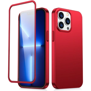 Kup Etui Joyroom 360 Full Case + szkło Apple iPhone 13 Pro czerwony (JR-BP935 red) - JYR281 - {ean13} - Sklep Home Screen