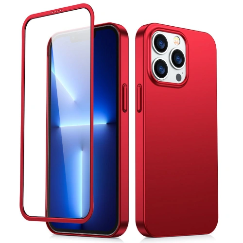 Kup Etui Joyroom 360 Full Case + szkło Apple iPhone 13 Pro piros (JR-BP935 red) - JYR281 - {ean13} - Sklep Home Screen