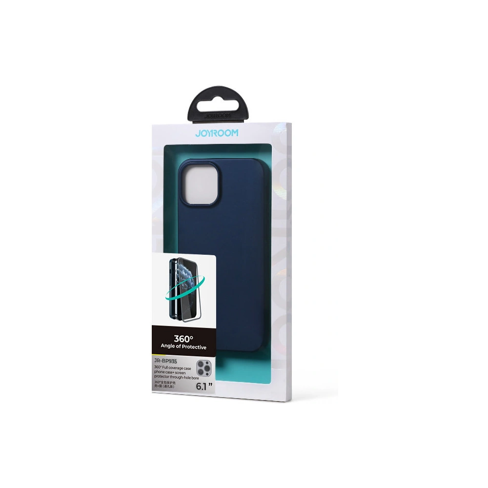 Etui Joyroom 360 Full Case + szkło Apple iPhone 13 Pro niebieski (JR-BP935 blue)
