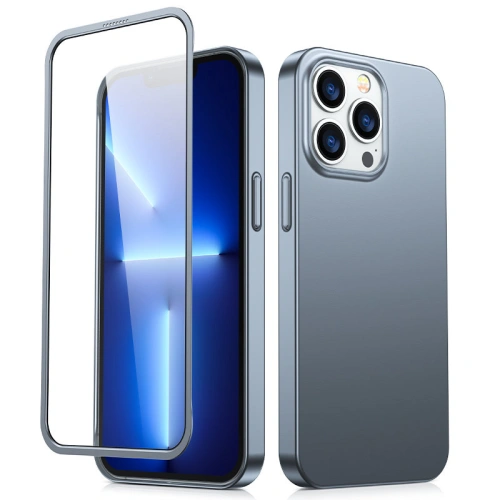 Kup Case Joyroom 360 Full Case + Glas Apple iPhone 13 Pro grau (JR-BP935 tranish) - JYR283 - {ean13} - Sklep Home Screen