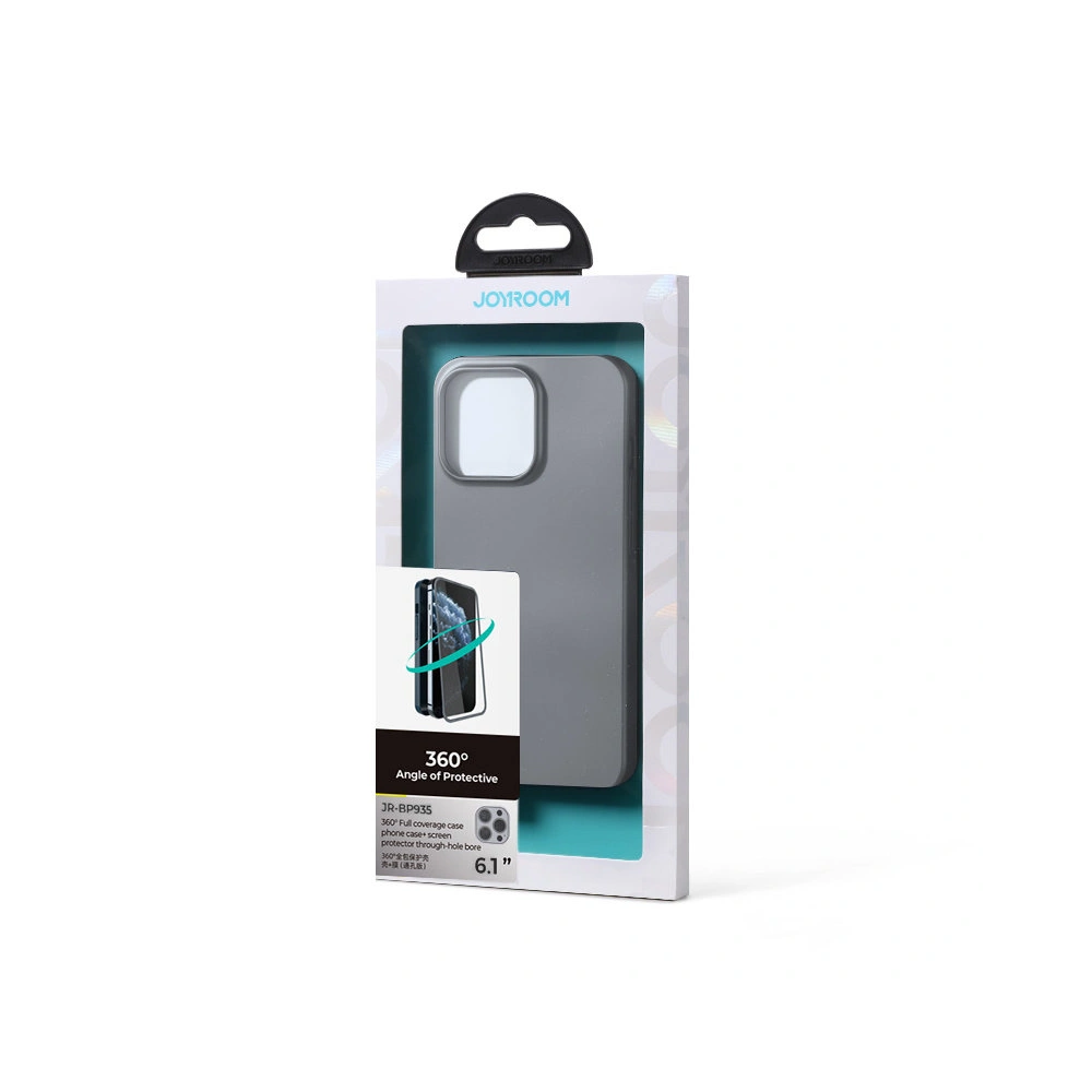 Etui Joyroom 360 Full Case + szkło Apple iPhone 13 Pro szary (JR-BP935 tranish)