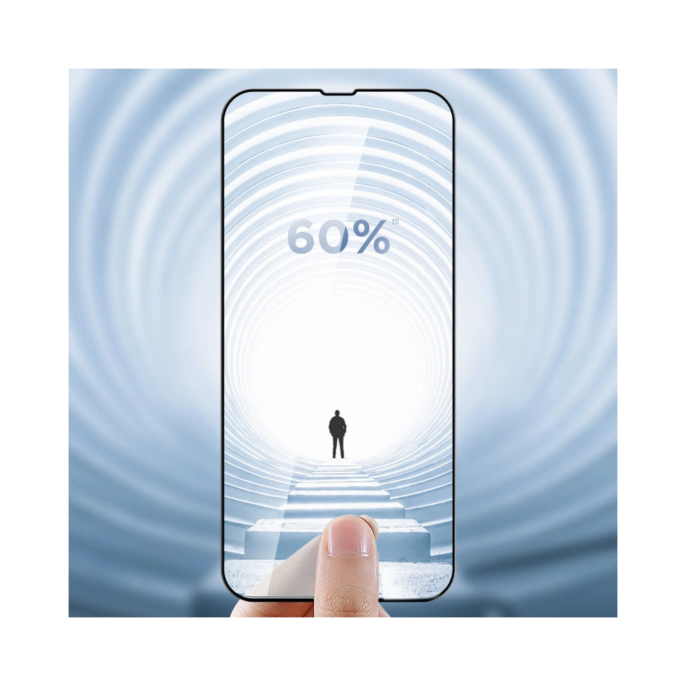 Szkło hartowane prywatyzujące Joyroom Knight 2,5D Privacy TG Apple iPhone 13 Pro Max Anti-Spy czarny (JR-PF903)