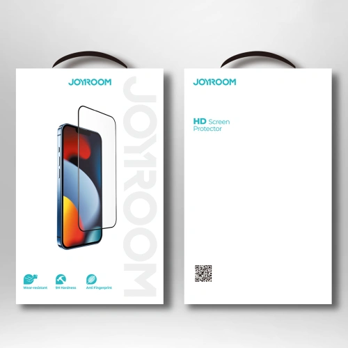 Kup Gehärtetes Glas Joyroom Knight 2,5D TG Apple iPhone 13 mini schwarz (JR-PF904) - JYR289 - {ean13} - Sklep Home Screen