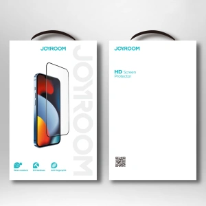 Kup Gehärtetes Glas Joyroom Knight 2,5D TG Apple iPhone 16e / 14 / 13 / 13 Pro schwarz (JR-PF905) - JYR290 - {ean13} - Sklep Home Screen