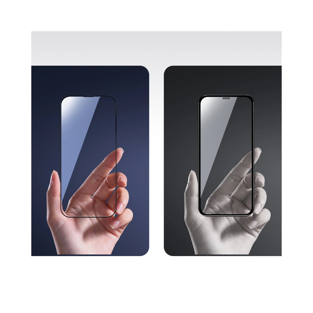 Szkło hartowane Joyroom Knight 2,5D TG Apple iPhone 16e / 14 / 13 / 13 Pro czarny (JR-PF905)