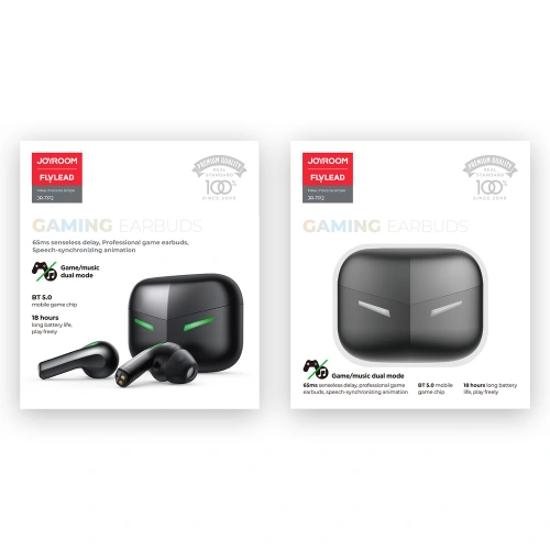 Kup Vezeték nélküli TWS Joyroom Bluetooth 5.0 fekete (JR-TP2 black) fülhallgató - JYR294 - {ean13} - Sklep Home Screen
