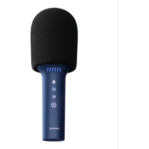 Kup Bezprzewodowy mikrofon do karaoke Joyroom z głośnikiem Bluetooth 5.0 1200mAh niebieski (JR-MC5 Blue) - JYR295 - {ean13} - Sklep Home Screen