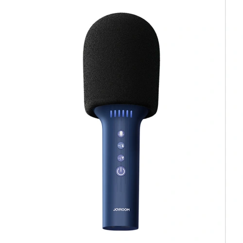 Kup Vezeték nélküli karaoke mikrofon Joyroom Bluetooth 5.0 1200mAh hangszóróval kék (JR-MC5 Blue) - JYR295 - {ean13} - Sklep Home Screen