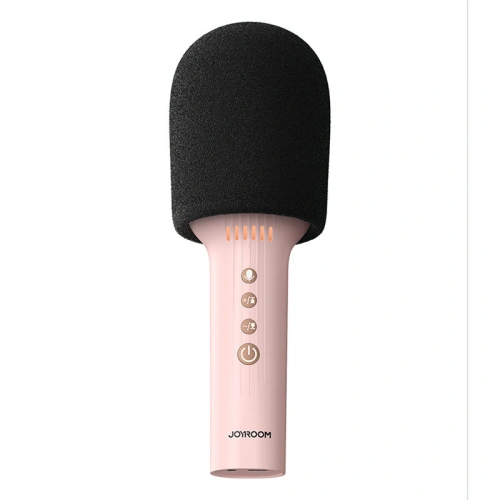 Kup Vezeték nélküli karaoke mikrofon Joyroom Bluetooth 5.0 1200mAh, rózsaszín (JR-MC5 Pink) - JYR296 - {ean13} - Sklep Home Screen