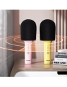 Buy Joyroom wireless karaoke microphone with Bluetooth 5.0 speaker 1200mAh pink (JR-MC5 Pink) - JYR296 - {ean13} - Home Screen Store Europe