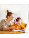 Buy Joyroom on-ear headphones 3.5mm mini jack for children children pink (JR-HC1 pink) - JYR297 - {ean13} - Home Screen Store Europe