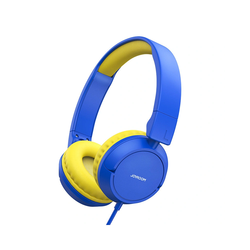 Słuchawki nauszne Joyroom 3,5mm mini jack dziecięce niebieski (JR-HC1 blue)