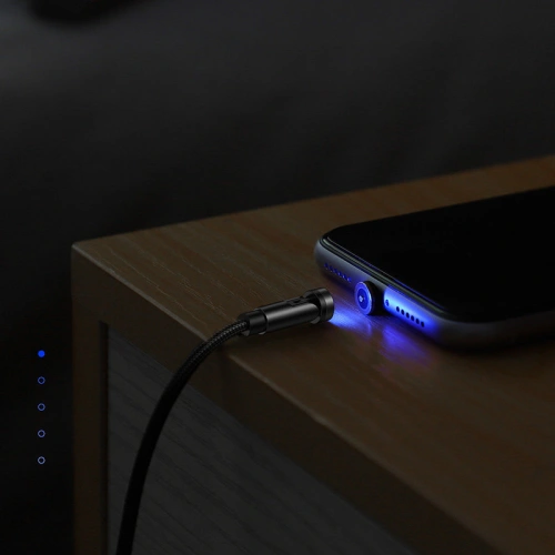 Kup Kabel magnetic Joyroom 3w1 USB-Lightning/USB-C/microUSB pentru încărcare 2,4A 1,2m negru (S-1224X2 LCM black) - JYR299 - {ean13} - Sklep Home Screen