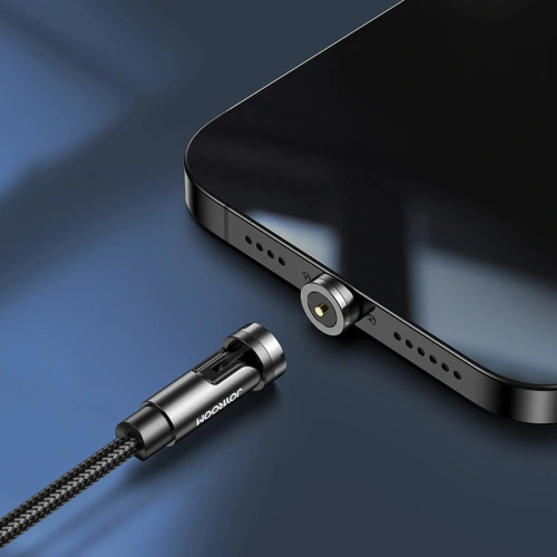 Kup Mágneses kábel Joyroom USB/USB-C 2,4A töltéshez 1,2m fekete (S-1224X2 C fekete) - JYR300 - {ean13} - Sklep Home Screen