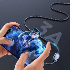 Hosszabbító kábel Joyroom USB 2.0 480 Mbps 2m szürke (S-2030N13 szürke)