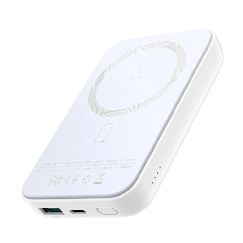 Kup Powerbank Joyroom MagSafe 10000mAh 20W Power Delivery Quick Charge Qi 15W bílý (JR-W020 white) - JYR303 - {ean13} - Sklep Home Screen