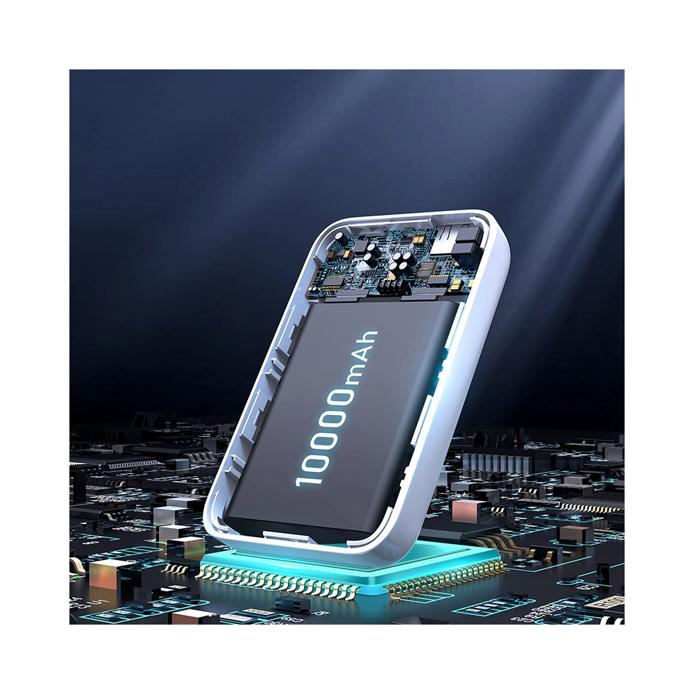 Powerbank Joyroom MagSafe 10000mAh 20W Power Delivery Quick Charge Qi 15W biały (JR-W020 white)