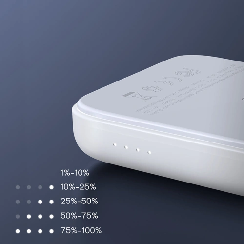 Kup Powerbank Joyroom MagSafe 10000mAh 20W Power Delivery Quick Charge Qi 15W bílý (JR-W020 white) - JYR303 - {ean13} - Sklep Home Screen
