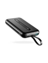 Buy Joyroom Linglong powerbank 10000mAh 20W PD QC USB / USB-C / built-in USB-C cable black (JR-L001 black) - JYR304 - {ean13} - Home Screen Store Europe