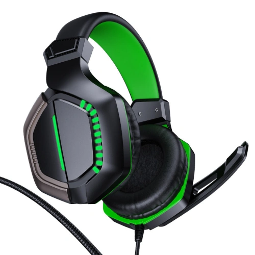 Kup Gaming-Kopfhörer Joyroom 3,5mm Mini-Jack mit Fernbedienung und Mikrofon schwarz (JR-HG1 green) - JYR308 - {ean13} - Sklep Home Screen
