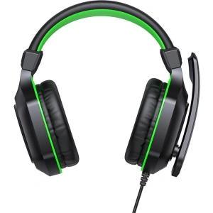 Kup Gaming-Kopfhörer Joyroom 3,5mm Mini-Jack mit Fernbedienung und Mikrofon schwarz (JR-HG1 green) - JYR308 - {ean13} - Sklep Home Screen