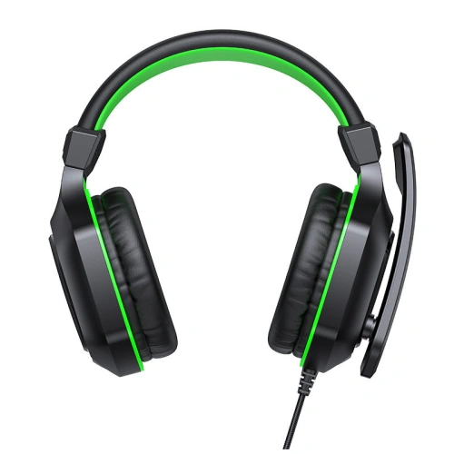 Buy Joyroom Gaming 3.5mm mini jack with remote control and microphone for players black (JR-HG1 green) - JYR308 - {ean13} - Home Screen Store Europe