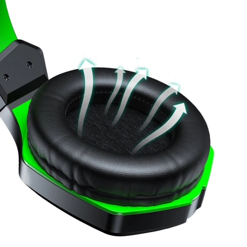 Buy Joyroom Gaming 3.5mm mini jack with remote control and microphone for players black (JR-HG1 green) - JYR308 - {ean13} - Home Screen Store Europe